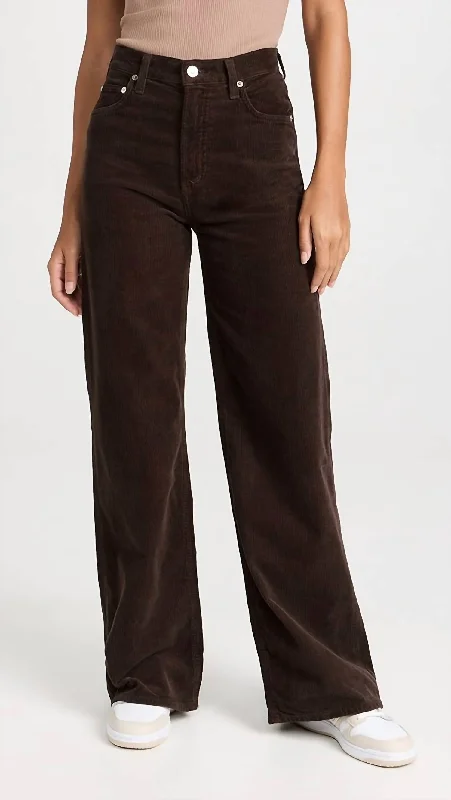 Corduroy Paloma Baggy Pant In Wood