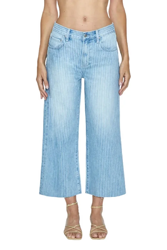 Jadyn Low Slung Jean In Canopy Stripe