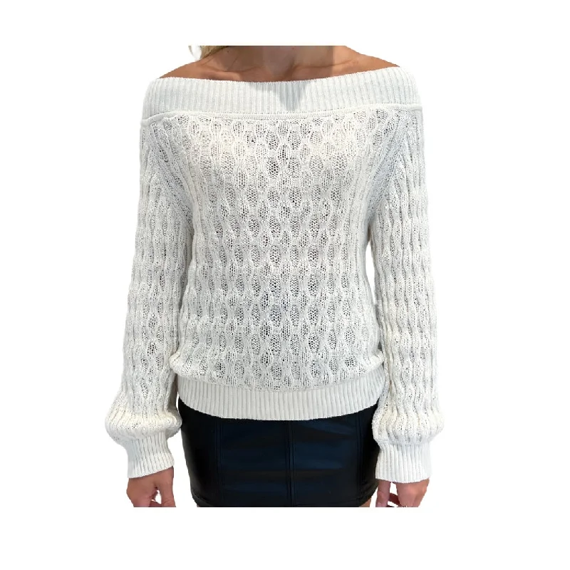 Organic Cotton Women Sweater for an Eco - Friendly ChoiceFeller - Ivy Wavy