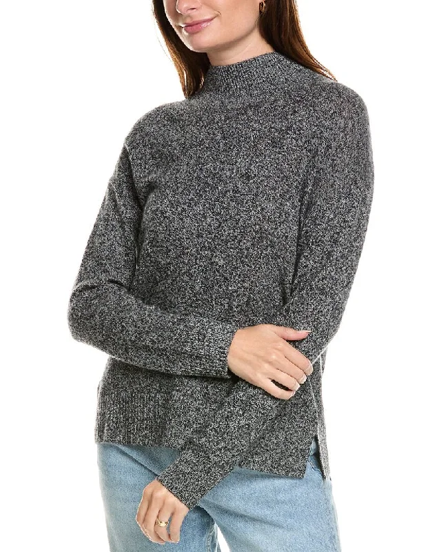 Floral Print Women Sweater for a Feminine AppealKier+J Turtleneck Wool & Cashmere-Blend Sweater