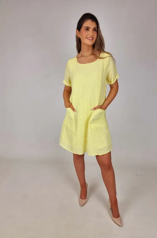 Lightweight Women Sweater for Spring and FallVan-Dos Sunshine Pocket Dress