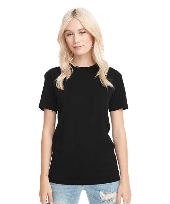 Organic Cotton Women T Shirt for Eco - Conscious Wearers6010 - Next Level Unisex Tri-Blend Crew Neck T-Shirt | Black