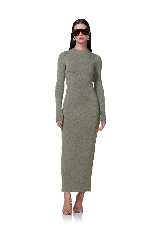 Lace - Embellished Women Dress for an Elegant and Sophisticated AppearanceJuniper Dress - Heather Olive