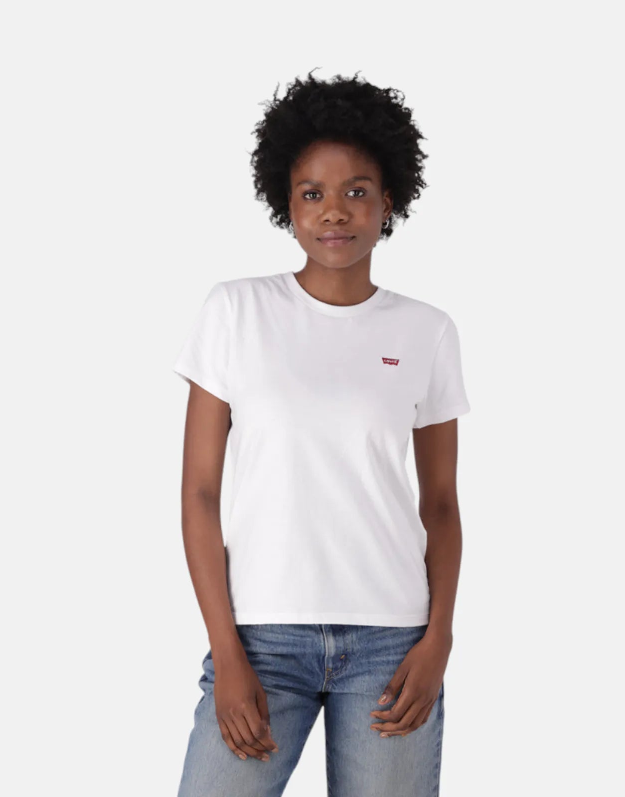 Embroidered Women T Shirt with Intricate DetailsLevi's Perfect White T-Shirt