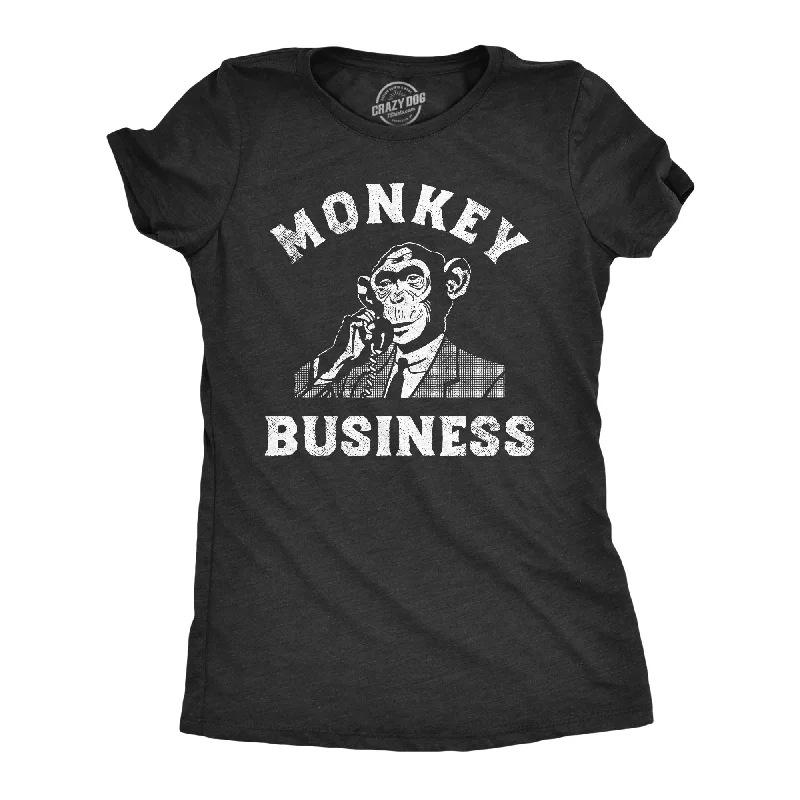 Muscle Women T Shirt for a Sporty and Casual LookMonkey Business Women's T Shirt