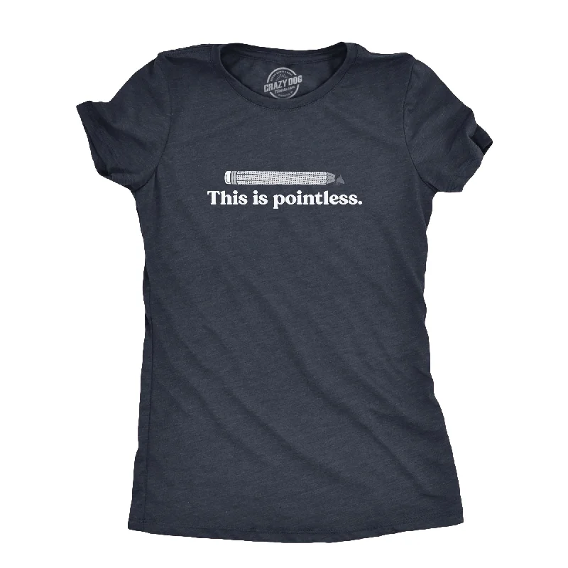 Floral Print Women T Shirt for a Feminine TouchThis Is Pointless Women's T Shirt