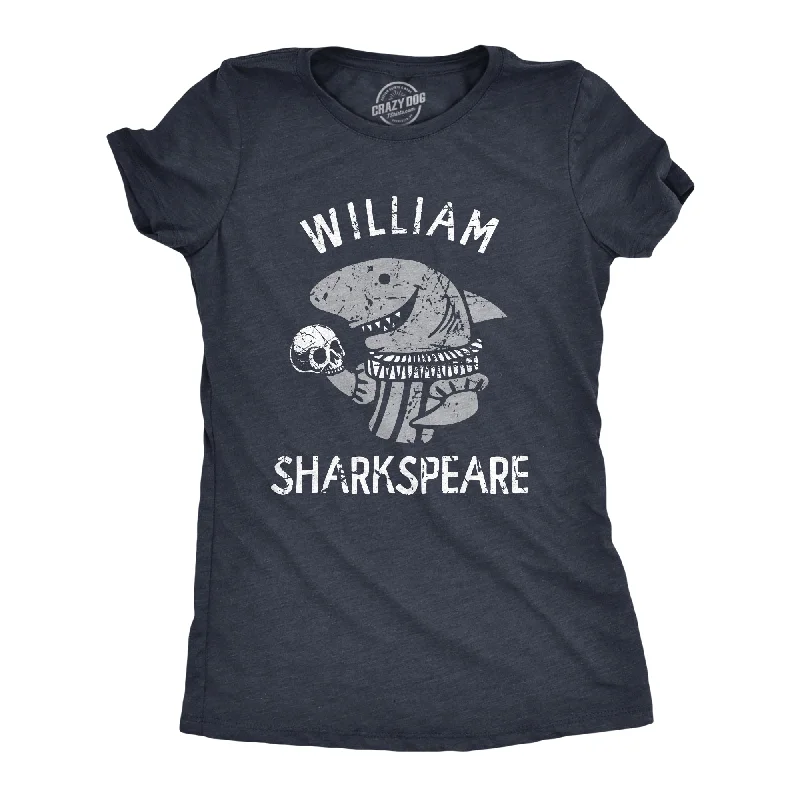 Graphic Print Women T Shirt for a Trendy StatementWilliam Sharkspeare Women's T Shirt