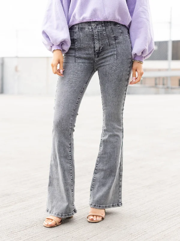 Free People Ridge Grey Jayde Flare