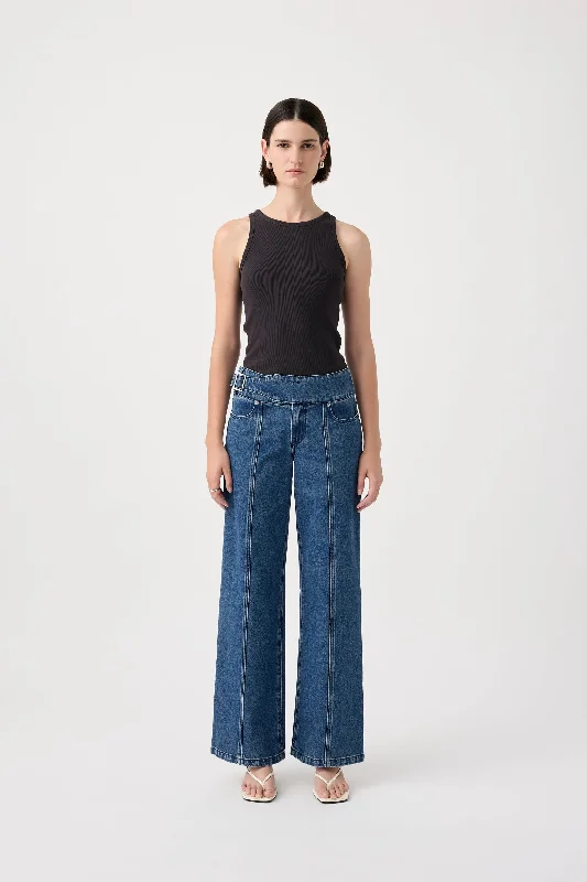 Marley Mid Wide Leg Jean