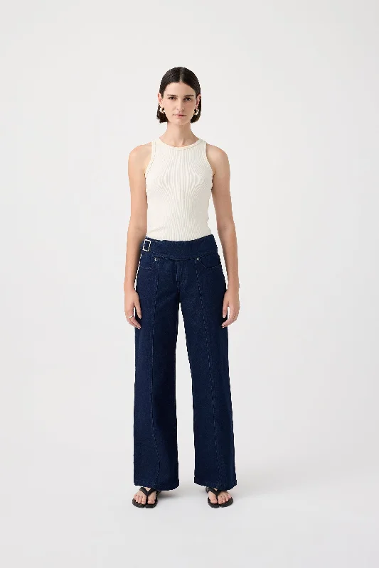 Marley Mid Wide Leg Jean