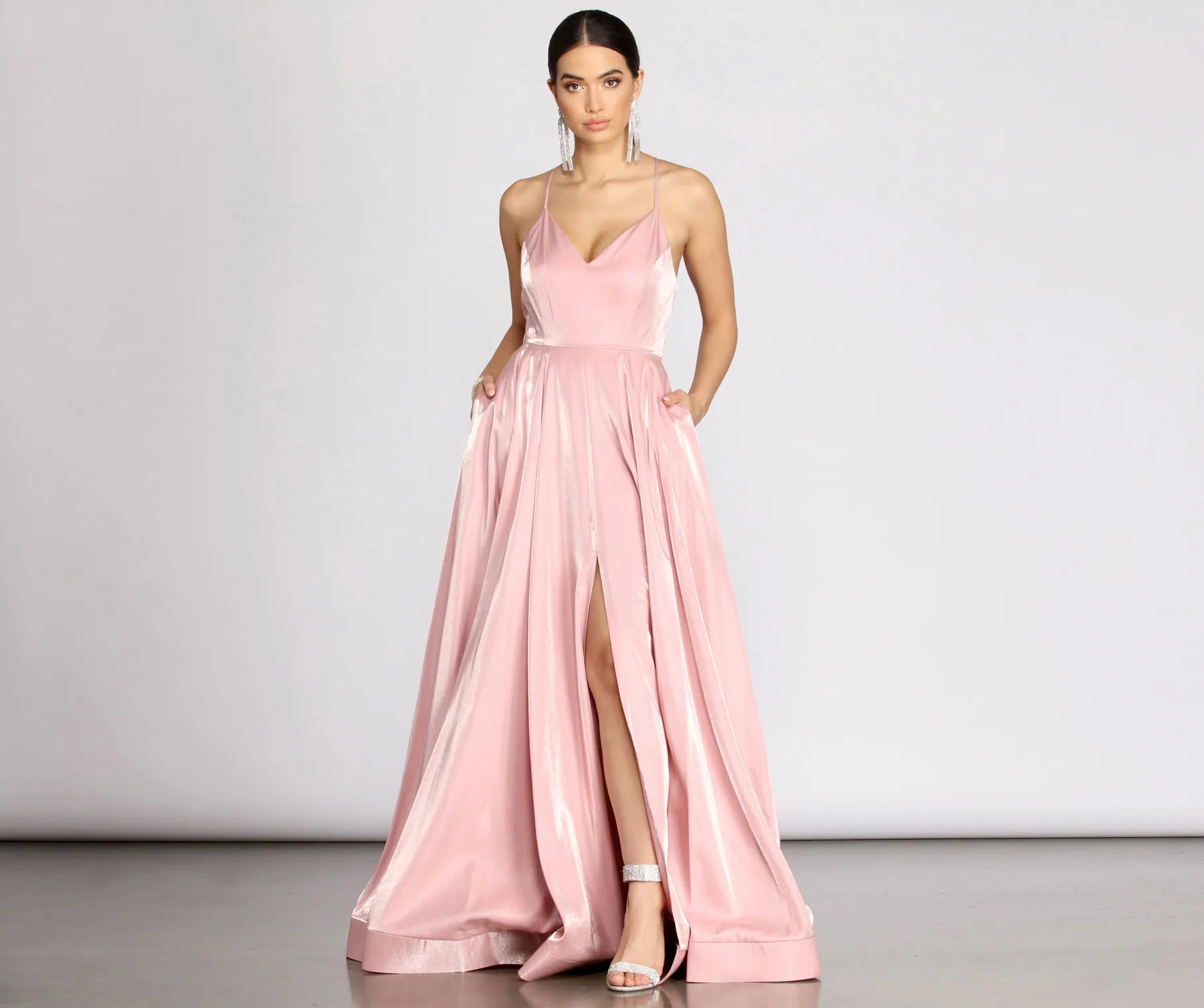 Off - the - Shoulder Women Dress for a Romantic and Feminine LookToni Low Back A-Line Dress