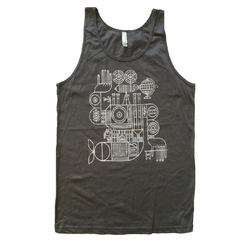 Pocketed Women T Shirt for Added FunctionalityBiesinger Machine Tank Top