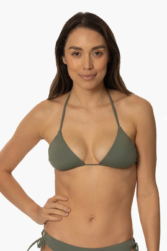 High - waisted women swimwear for a retro and flattering lookKewalos Bikini Top - Eucalyptus